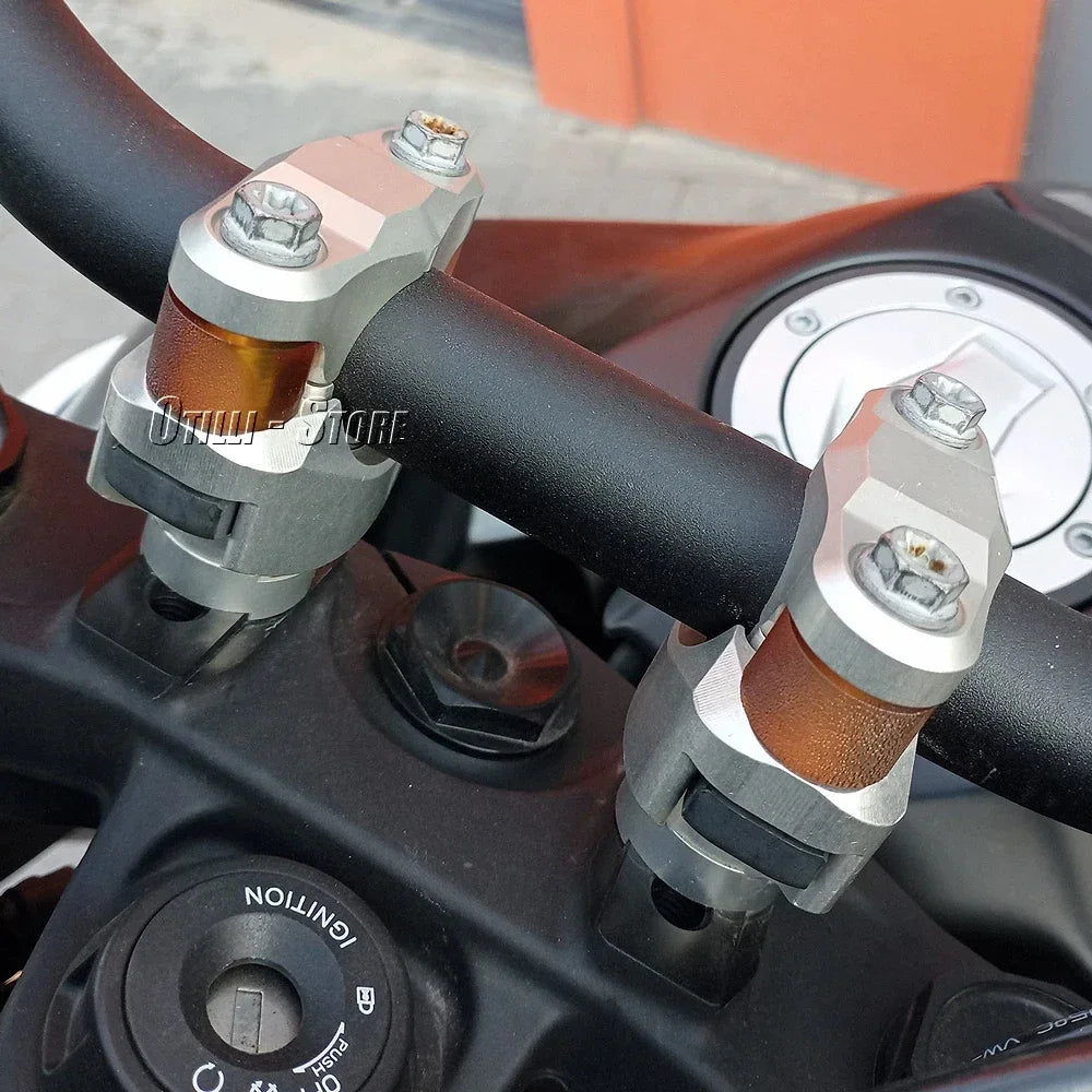 Motorcycle For 690 Duke 790 ADV 1190 Adv 1290 Super Adventure New 28mm Handlebar Risers Adjustable Cushioning Extension Kit