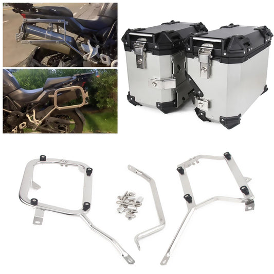 Motorcycle 38L Side Box TRK 502X 702X For Benelli TRK502X TRK702X Luggage Panniers Saddlebag Bracket Rack