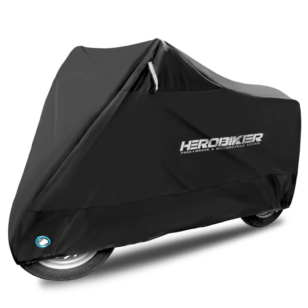 Motorcycle Cover Universal Waterproof Accessories Outdoor Sunscreen Rain For Scooter Bicycle Uv Dustproof Protective Cover M-4XL