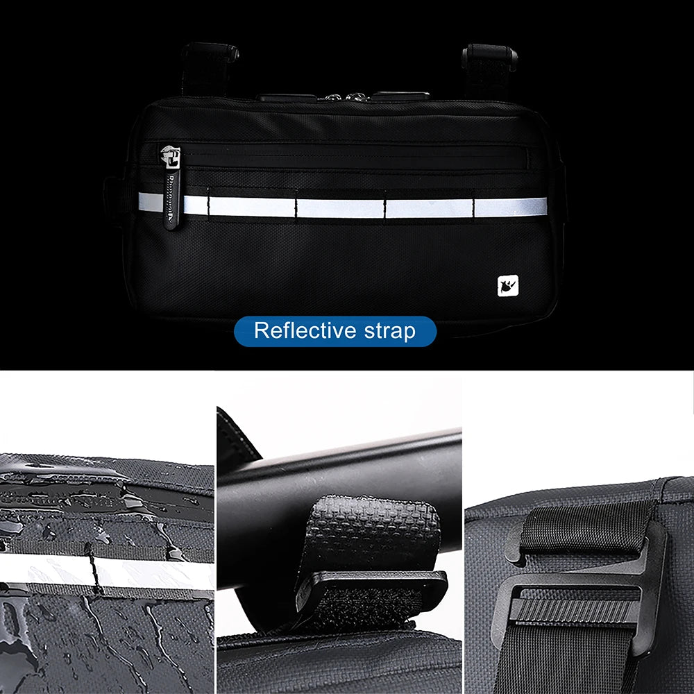 Rhinowalk Motorcycle Bag Waist Bag Motor Side Bag Outside Motorbike Saddle Tool Bag Luggage Bumper Motor Pack Accessories