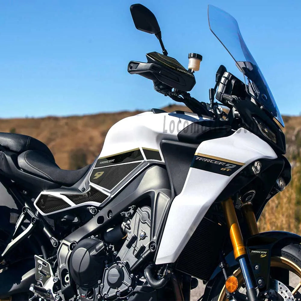 For Yamaha Tracer 9 Tracer 9GT 2021 2022 2023 Tracer9 Accessories Motorcycle 3D Gel Epoxy Resin Stickers Kit
