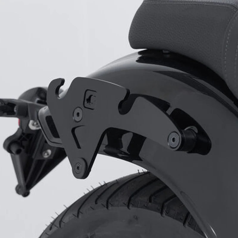 Right Side Bag For BMW R12 2023-2025 PE Luggage Suitcase 19.5L Side Bag Carrying Bag Motorcycle Carrier SaddleBag With Brackets