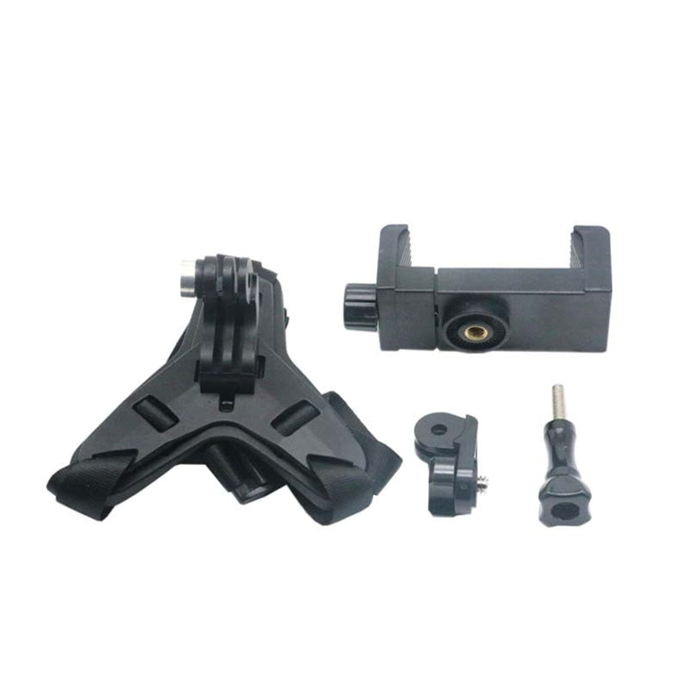Motorcycle Helmet Mobile Phone Bracket suitable for Apple Huawei gopro Camera First Perspective Shooting Riding Accessory Stand