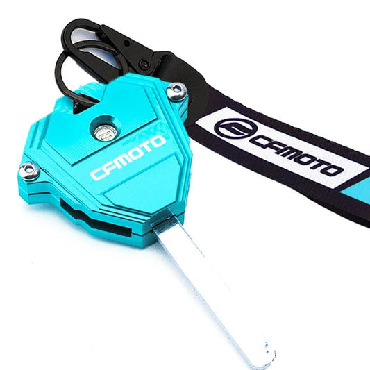 For CFMOTO MT800 250SR 450SR 700CL-X 800MT MT 800 MY22 Motorcycle Accessories Key Cover Case Shell Embroidery Badge Keyring