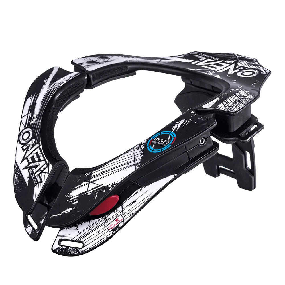 ONEAL Off-Road Motorcycle Protective Gear with Neck and Spine Protection NX2 NECK COLLAR ADULT BLACK