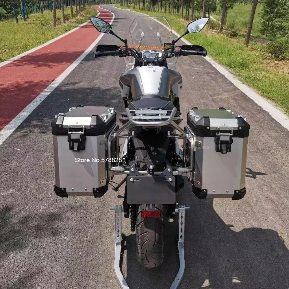 For CFMOTO MT650 650 MT 650MT 2020-2023 Motorcycle Rear Side Saddlebag Box Panniers Steel Luggages Rack Carrier Bracket Holder