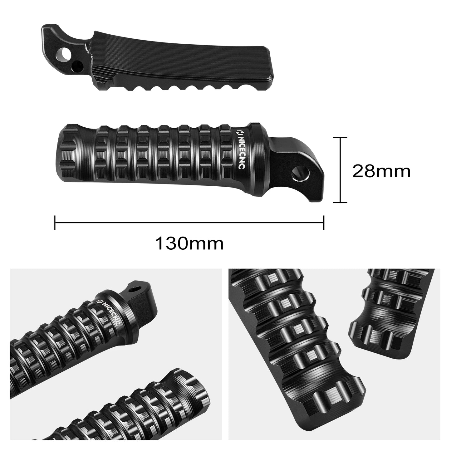 For Yamaha 2019-2024 Tenere 700 T700 XTZ XTZ 700 Rear Passenger Footrest Footpeg For Yamaha Tracer 900 GT Niken GT 2019-2020