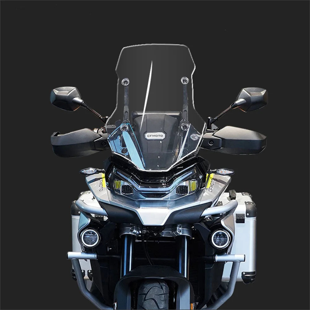 Motorcycle Fit 800MT Dedicated Front Windshield Heighten Widened Wind Deflector For CFMOTO 800 MT