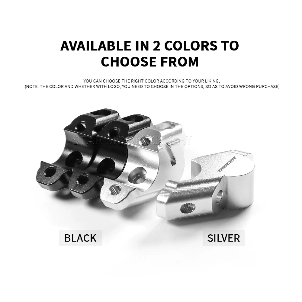 Motorcycle Handlebar Riser Clamp For YAMAHA TRACER 9 / GT 2021 2022 2023 2024 Handle Bar Heighten Move Back Adapter