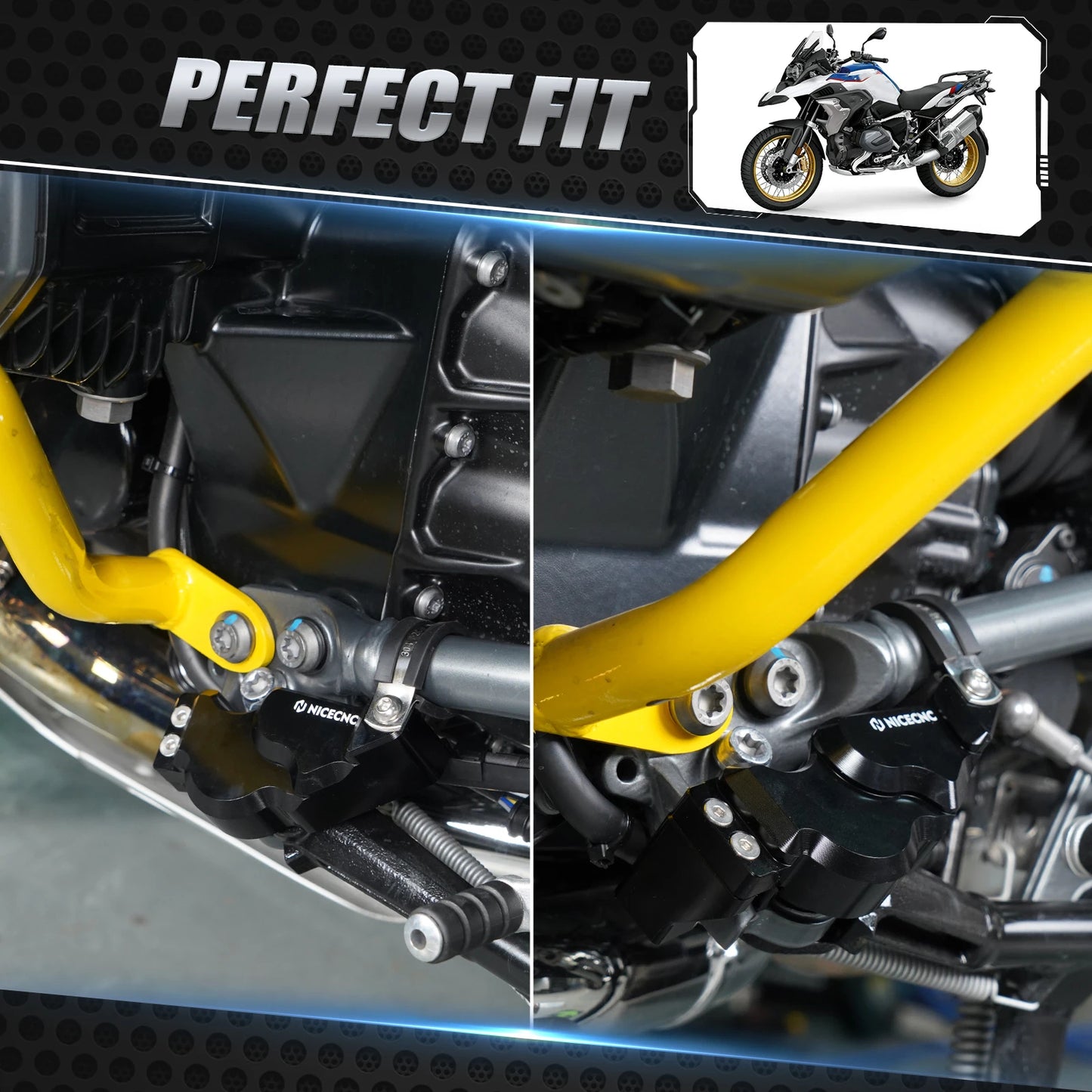 For BMW R1200GS R1250GS R 1250 GS 1200 GS Side Stand Switch Protector For BMW R1250GS /Adventure 2019-2023 R1200GS ADV 2014-2018