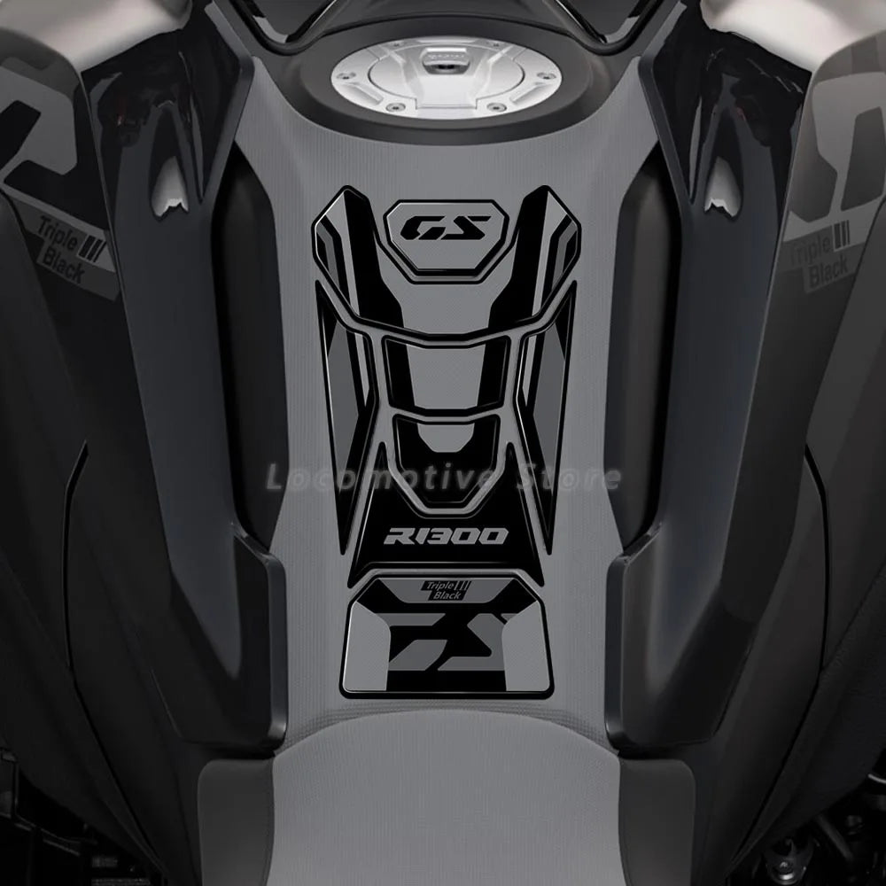 For BMW R 1300 GS R1300GS 2023 2024 R1300GS Accessories Tank Mat 3D Epoxy Resin Protection Sticker Kit