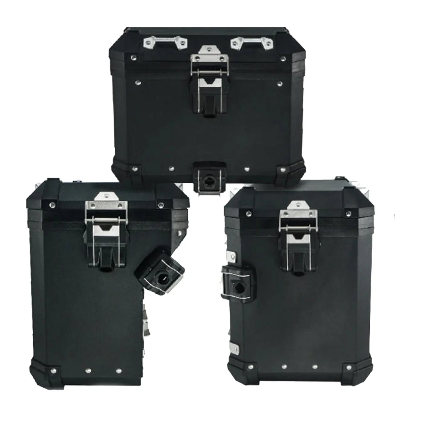 900DS 900DSX Motorcycle Trunk Side Box Top Box Aluminum Left Right Storage Luggage Rear Tail Case For VOGE 900 DS DSX 2024 2025