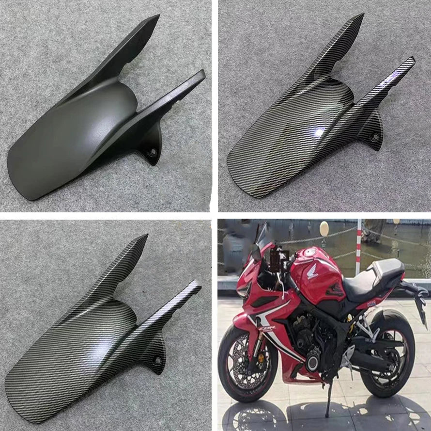 CBR650R Motorcycle Rear Fender Mudguard Chain Guard For 2019 2020 2021 2022 Honda CBR 650R CB650R Protector Carbon Fiber