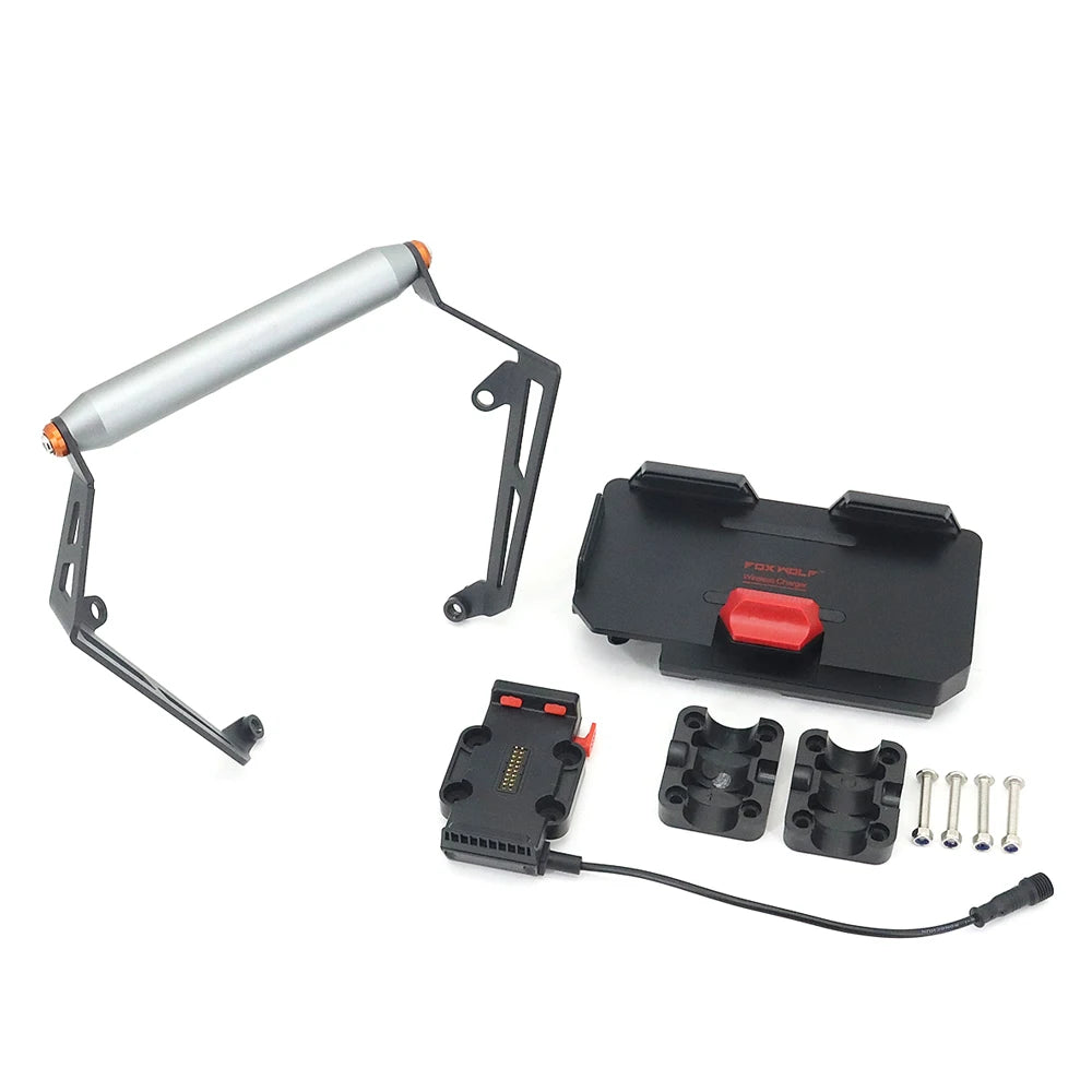 NEW FOR Benelli TRK702 TRK 702 X TRK702X 2022- Motorcycle GPS Phone Holder USB & Wireless Charger Navigation Bracket Mount Stand