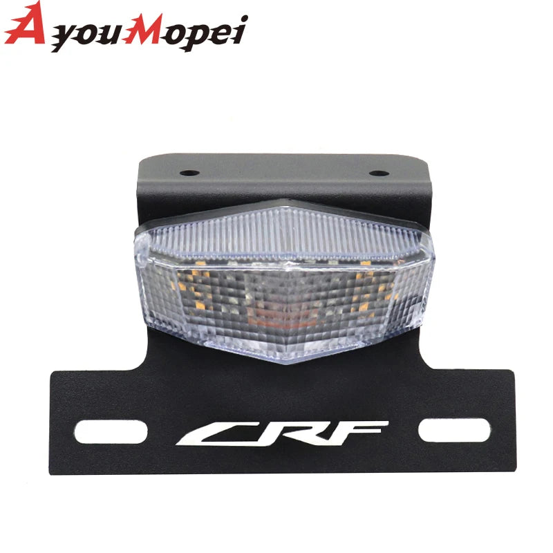 LED Tail Light Turn Signal Fender Eliminator License Plate Frame Holder Kit For HONDA CRF300L CRF 300L 300 L RALLY 2021 +