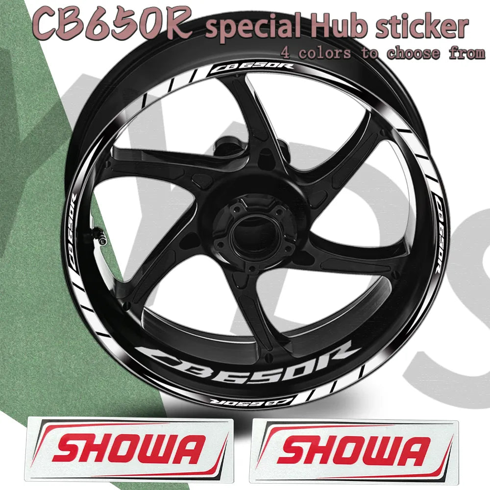 cb650r wheel reflective sticker, motorcycle accessories, waterproof does not fall off, special car special cool CB 650r