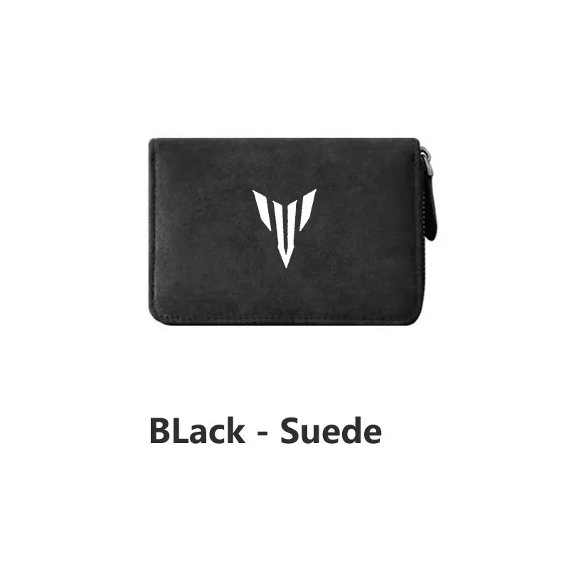 Motorcycle Suede Leather Portable storage box driver's license ID storage bag For Yamaha MT01 MT09 MT07 MT10 MT03 MT-01 MT-10