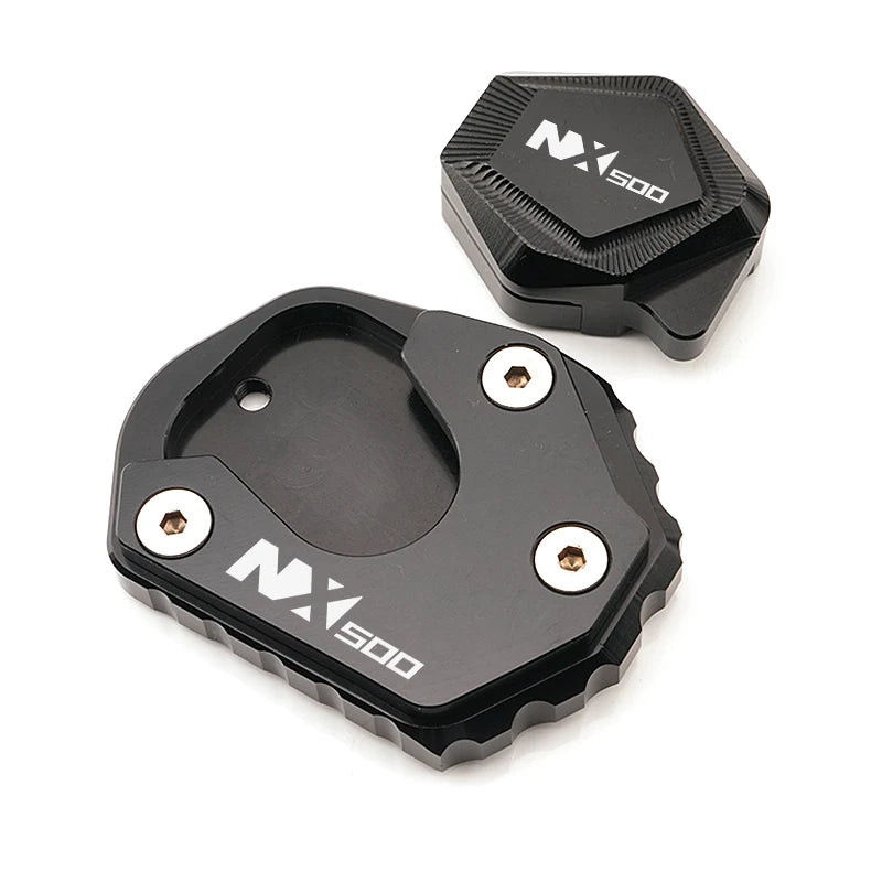 NX500 Accessories Motorcycle CNC Side Stand Enlarge & Support Kickstand Column Auxiliary For HONDA NX500 NX 500 nx500 2023-2025