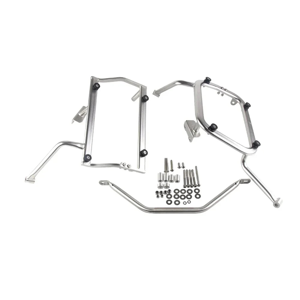 For BMW G310GS G 310 GS G310R Motorcycle Stainless Steel Side Box Bracket MotorBike Side Luggage Boxes Steady Frame Kits