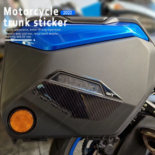 Motorcycle Trunk Protection Sticker For GSX-S 1000 GT gsx-s1000 gt 2022 3D Guards Side Sticker
