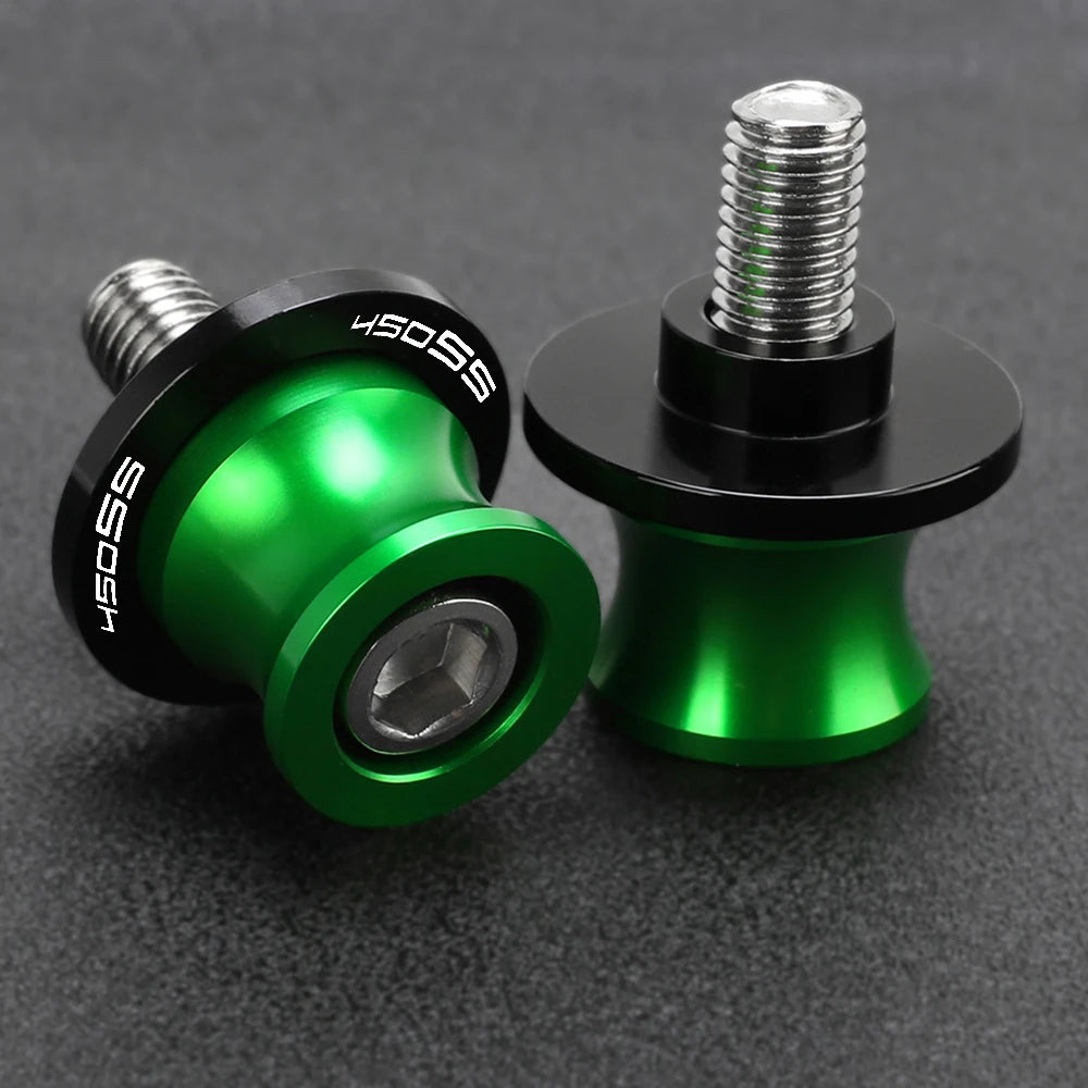 2024 FOR CFMOTO 400GT 400NK 450NK 450SR 450SS 400 GT NK 450 NK SS SR Motorcycle 10MM Swingarm Spools Rear Stand Screws Sliders