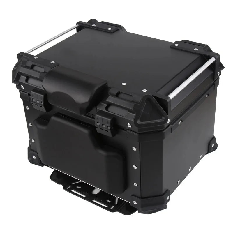 25L-100L Universal Motorcycle Trunk Passenger Pad Top Case Backrest Rear Luggage Box Back Rest For Honda BMW KTM Yamaha Kawasaki