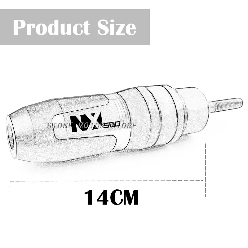 For Honda NX500 NX 500 2024 Motorcycle CNC Accessories Falling protection Exhaust Slider Crash pad slider