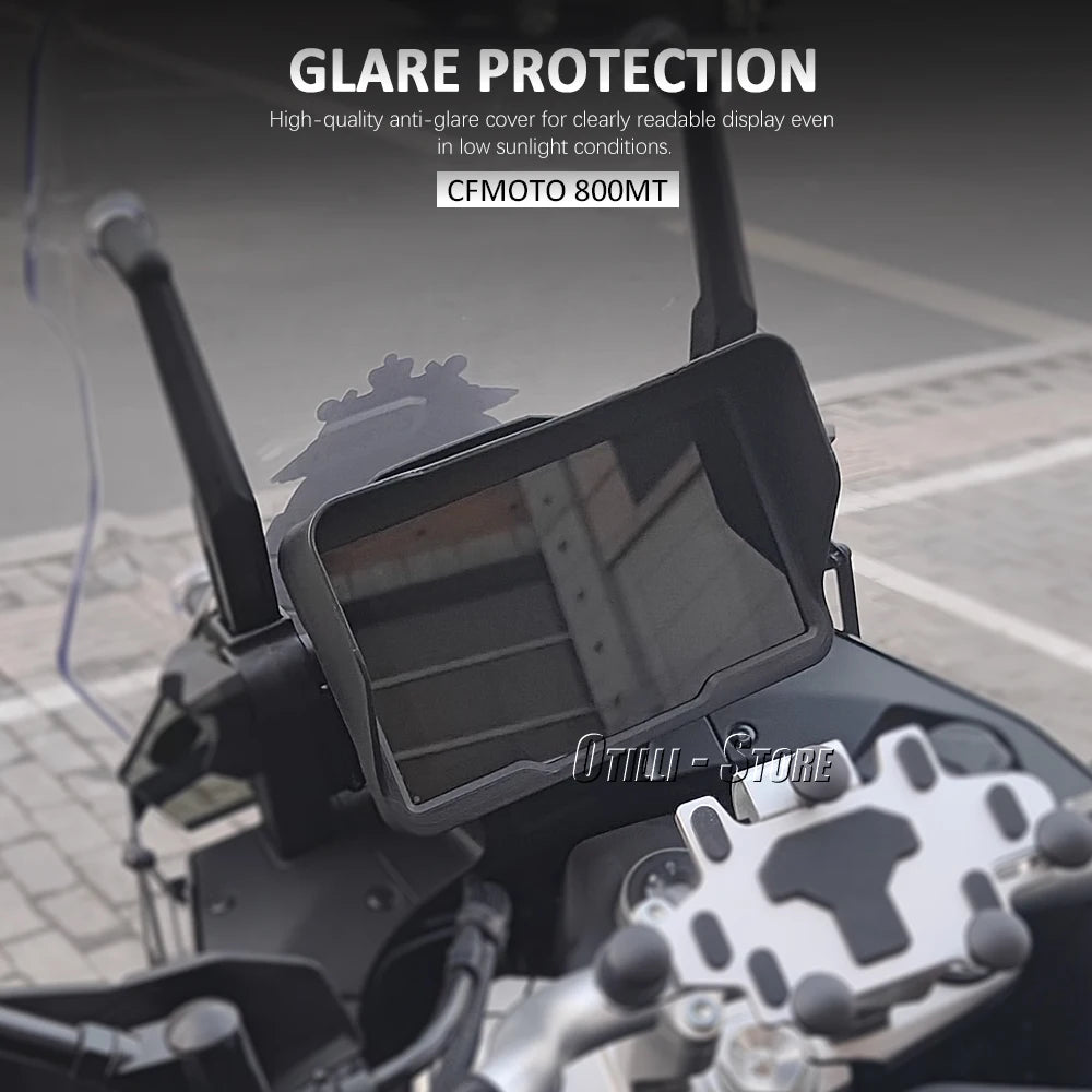 New Motorcycle For CFMOTO 800MT 800 MT 800mt Black Sun Visor Cover Instrument Screen Sunshade Guard 2021 2022