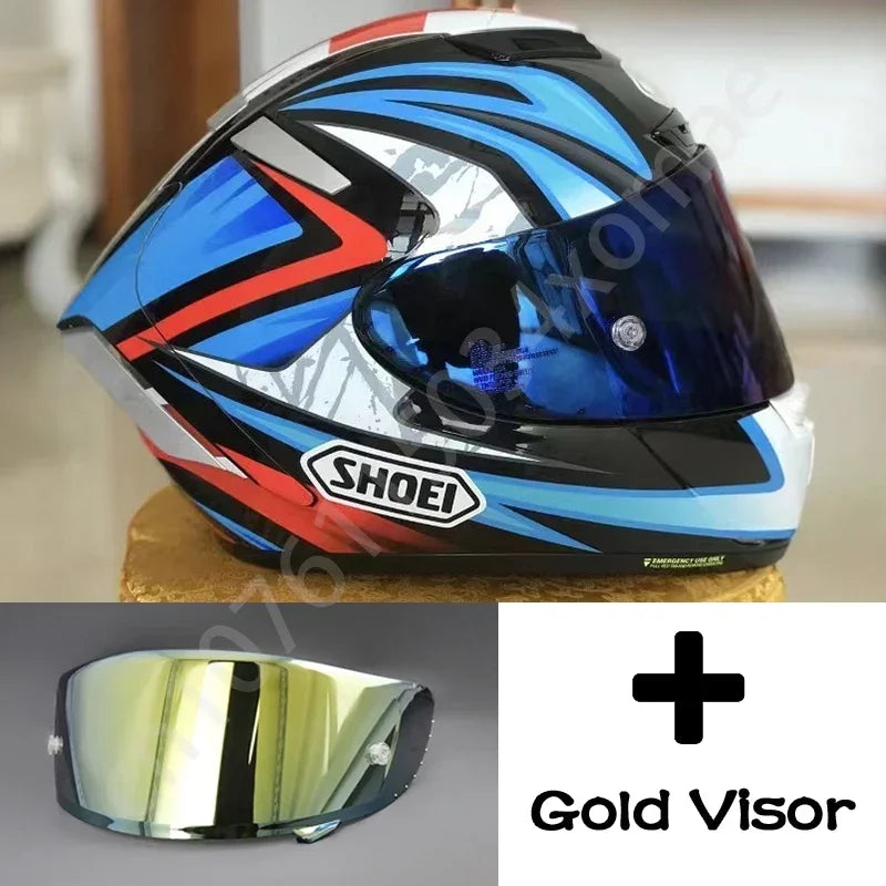 Shoei X-Spirit 3 Full Face Street Motorcycle Helmet Shoei X-14 X-Fourteen Bradley 3 TC-1 Helmet