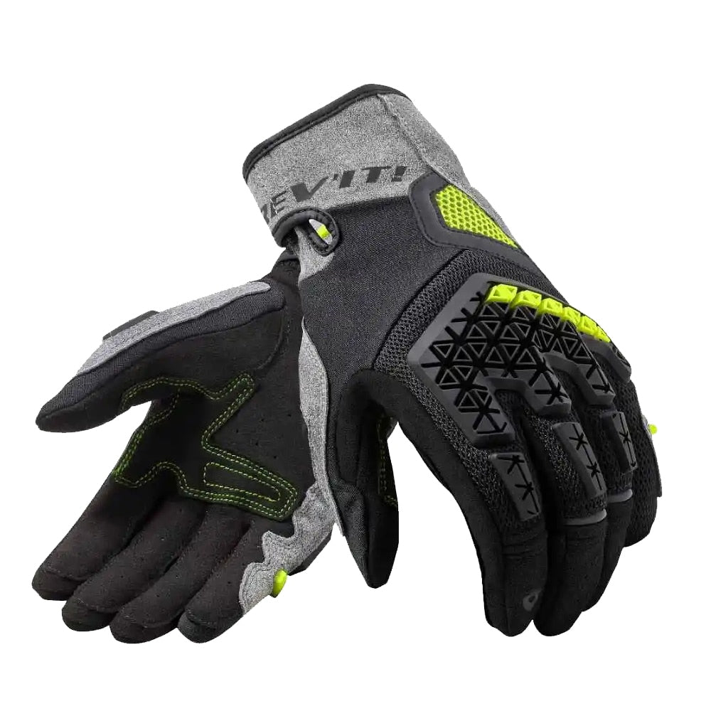 Revit Mangrove Gloves Mesh Textile Genuine Leather Motorcycle Motocross Raing Riding Touch Screen
