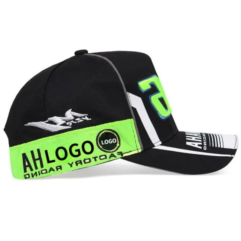 Outdoor Cross-country Rally Motorcycle Racing car Team moto Hat baseball cap snapback for yamaha badge unisex Business gift