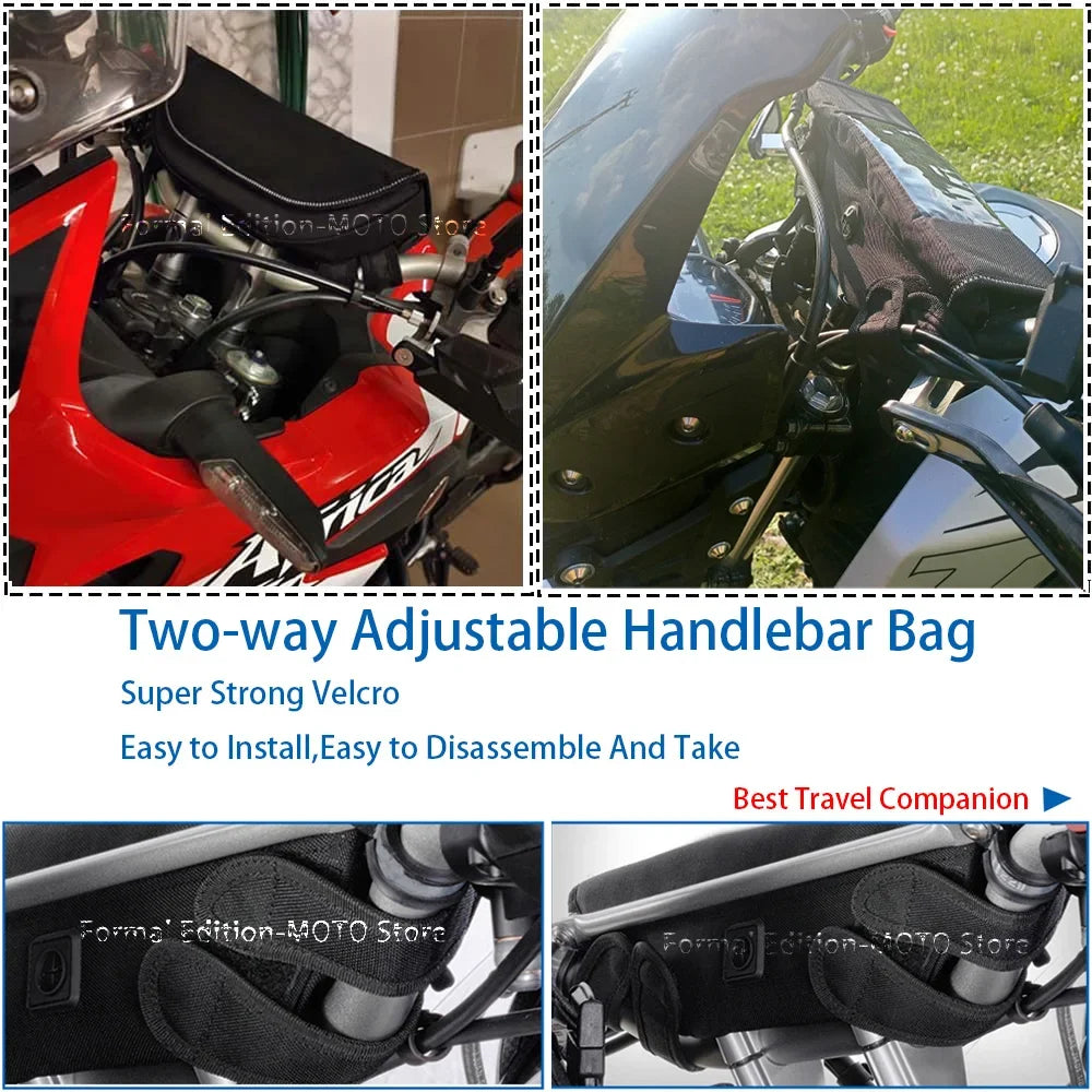 For Suzuki V-STORM 800DE v-strom 800de 2023 Motorcycle Accessories Waterproof Bag Storage Handlebar Bag Travel Tool Bag