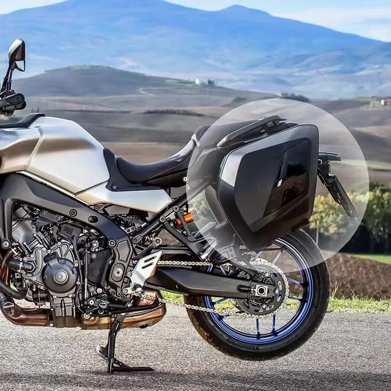 2022 2023 2024 For Yamaha Tracer 9 GT TRACER 9GT Motorcycle Luggage Bags Black Expandable Inner Bags Tracer9 GT Tracer900