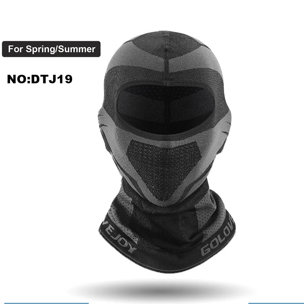 Men Balaclava Motorcycle Face Mask Full Face Winter Cold-proof Ski Mask Motorcycle Cycling Bike Scarf Hat Casco Moto Helmet Hood