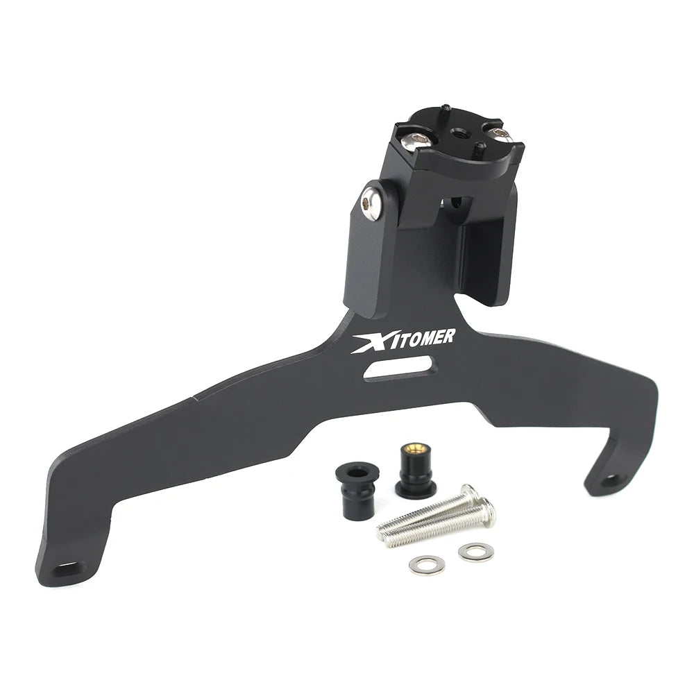 For Suzuki GSX-S1000GX GSX-S 1000 GX 2024- Motorcycle Windshield GPS Navigation Mount Bracket Navigation Windscreen GPS Holder