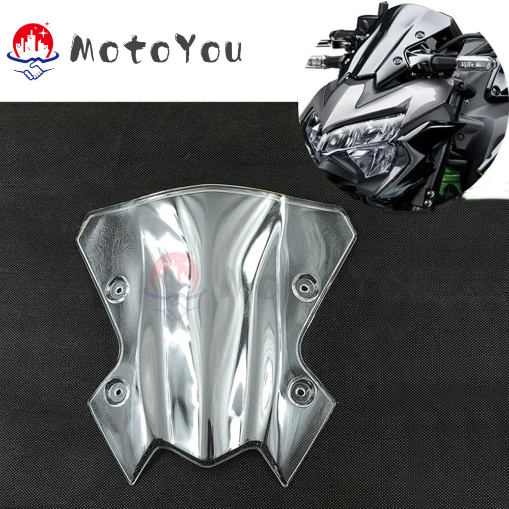 For Kawasaki Z650 Z900 Z 650 900 2020-2023 Windscreen Windshield Double Bubble Shield Screen Odometer Viser Visor Meter Cover