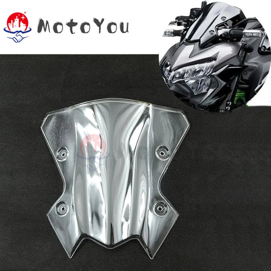 For Kawasaki Z650 Z900 Z 650 900 2020-2023 Windscreen Windshield Double Bubble Shield Screen Odometer Viser Visor Meter Cover