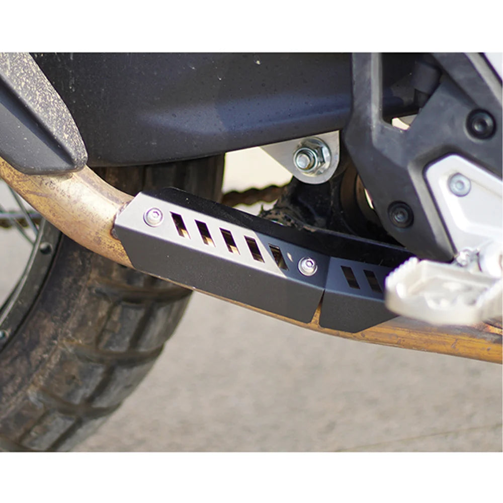 for CFMOTO 450MT Accessories Headlamp Protectors 450 MT Turn Signal Guards MT450 Exhaust Cover MT 450 Front Shock Shield