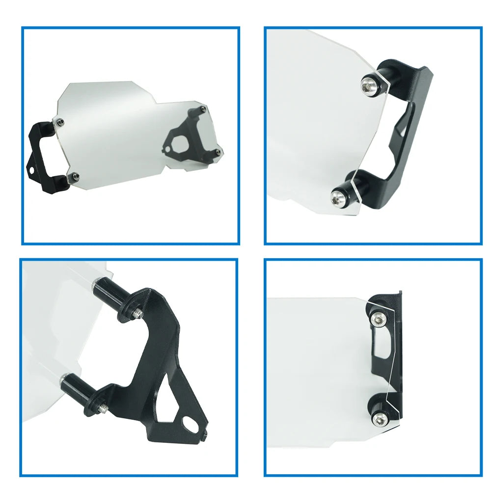 For BMW F800GS ADV Twin F700GS F650GS F800R F700 GS Motorcycle Headlight Lamp Guard Protectors Protection Cover Grile 2008-2018