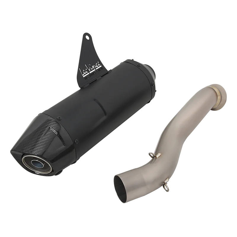 For KTM 790 890 Adventure ADV R RALLY 2019 - 2022 LeoVince Motorcycle Exhaust Titanium Alloy Modify Link Pipe Muffler DB Killer
