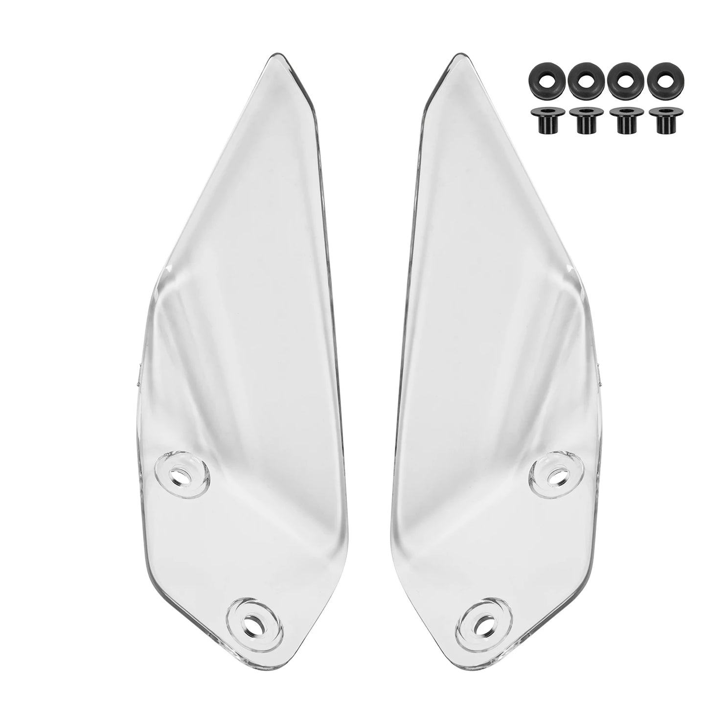 WOLFLINE Fuel Tank Side Deflector Windscreen Side Wind Deflector Panels For BMW R1200 R1250 GS ADV 2014-2024 Motorbike Parts