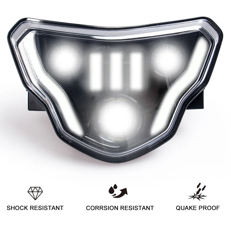 LED Headlight Daytime Running Lamp Headlamp Motorcycle Lights Assembly For BMW G310R G310GS 2016-2021 E9 E-mark Innovative