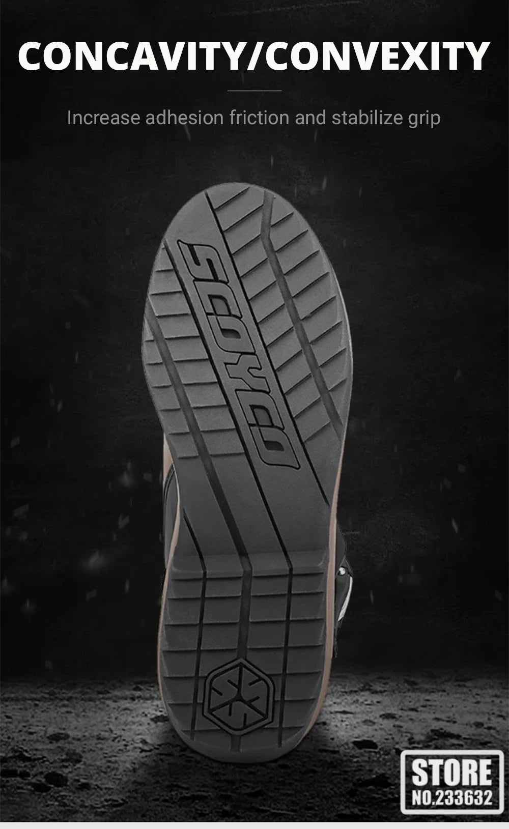 Waterproof Motorbike Boots Anti-slip Motorcycle Boots Wear-resistant Biker Protection Equipment Anti-fall Motocross Boot
