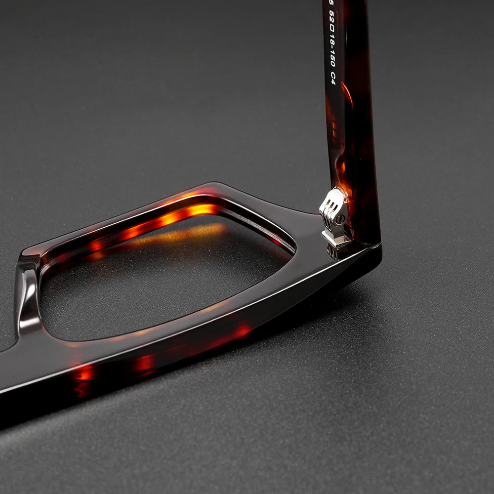 High Quality Acetate Optical Glasses Frame Men Women Luxury Brand Vintage Square Eyeglasses Customized Prescription Eyewear