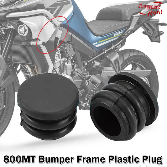 For CFMOTO 800mt 800MT 800 MT Motorcycle Bumper Decoration Frame Plastic Plug