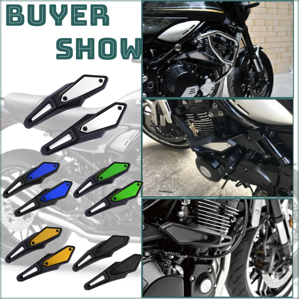Z900RS Frame Slider Case Stator Cover For Kawasaki Z 900 Z900 RS 2018-2024 SE Cafe ABS Motorcycle Engine Guard Falling Protector