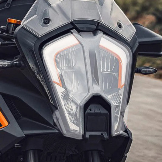 2023 For 1290 Super Adventure ADV R S 2021 2022 Motorcycle Front Head Light Protection Acrylic Headlight Protector Guard Cover