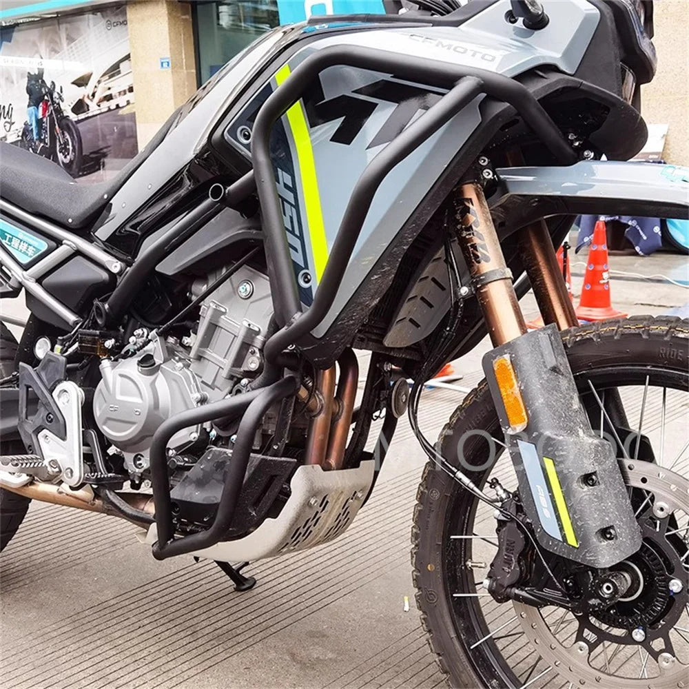 for CFMOTO 450MT motorcycle accessories engine hood bumper collision bar modification upper and lower full bumper 450 MT MT450