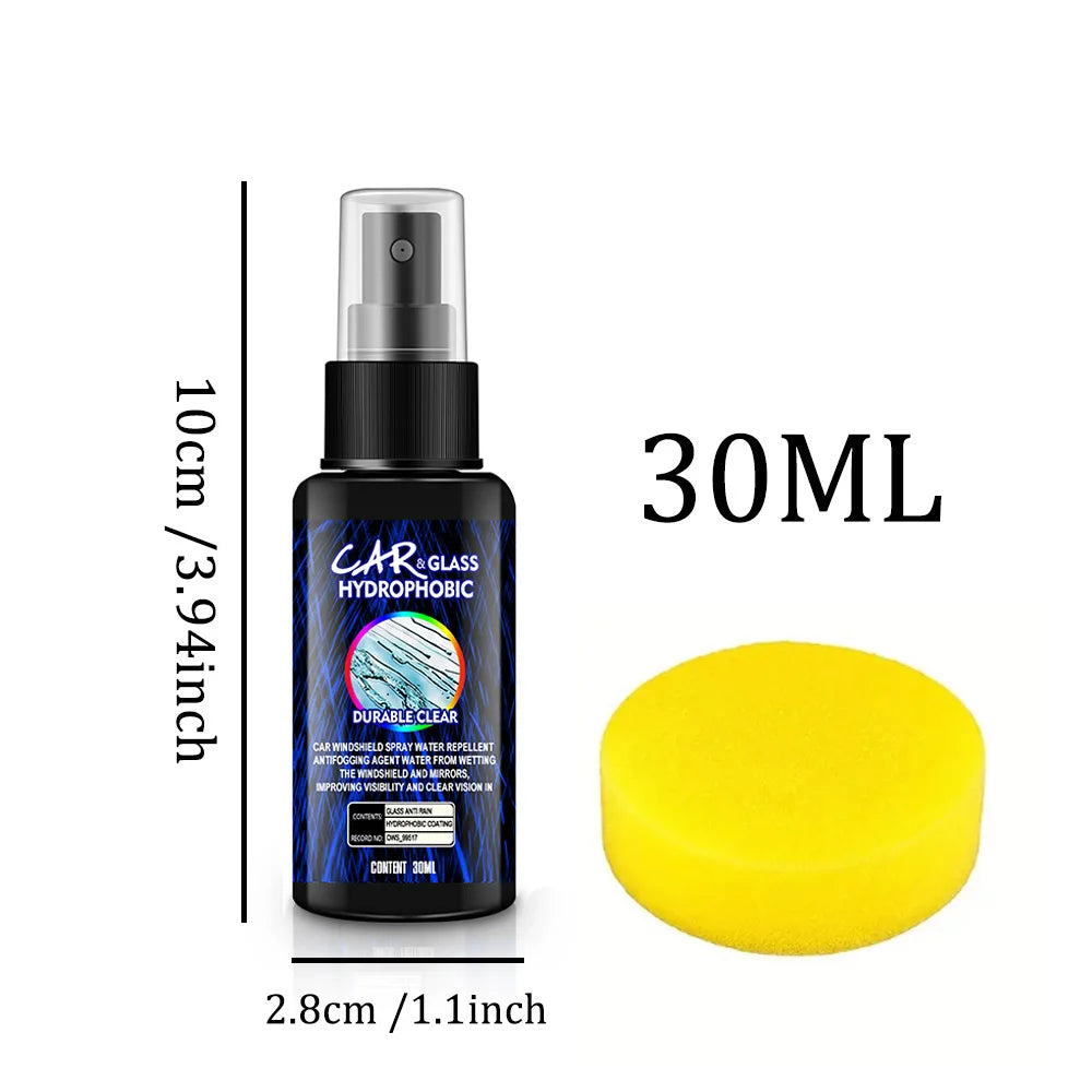Motorcycle Glass Anti-rain For Car Water Repellent Fortify Dashboard Rearview Mirror Hydrophobic Coating Enhanced Visibility Spr