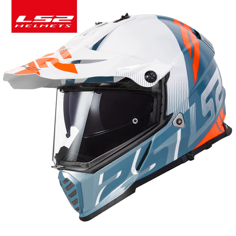 Capacete LS2 mx436 motorcross helmet ls2 pioneer evo off road helmets casco moto casque